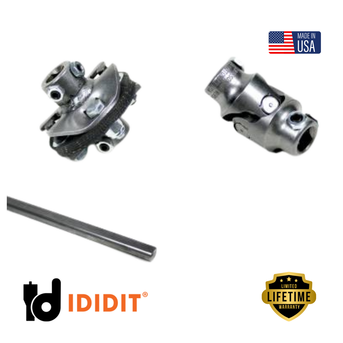 IDIDIT-1967-1972 C10 Steering column installation kit-3007003000