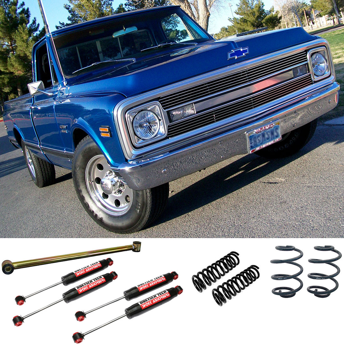 1963-1972 Chevy & GMC C10 Lowering Kit