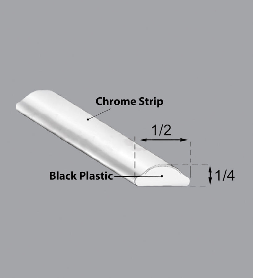 1973-1987 Lock Bead Front Chrome-GM