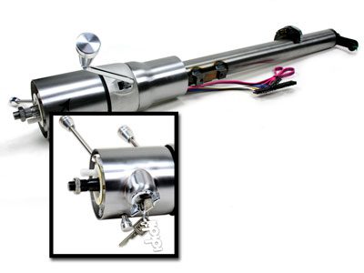1973-78 Chevy Truck / 1971-76 Impala Caprice Tilt Column Shift with Ignition - Paintable Steel