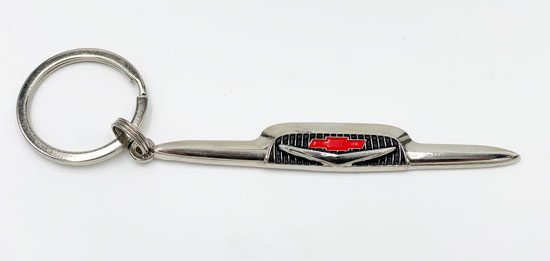 1956 Chevrolet Truck Hood Emblem Key Chain