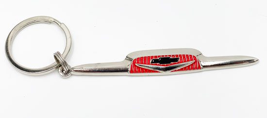 1957 Chevrolet Truck Hood Emblem Key Chain