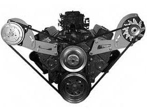 1969-up Altenator Engine Bracket (LH) - GM Small Block