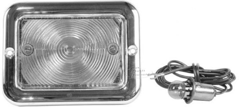 1954-1955 ParkLight Assembly 12V Clear L/R Chevy/GMC Truck