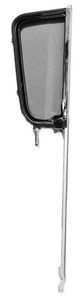 1955-1959 Vent Window Assembly Chrome With Green Glass (Drivers Side) - chevy/GM Truck