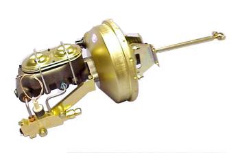 1963-1966 Power Brake Booster Kit, Zinc (Disc/Drum) - GM Truck