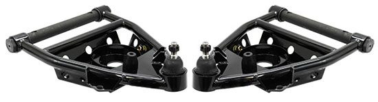 1963-1970 A-Arm Tubular Control Arms Set Black Lower - Chevy/GM Truck