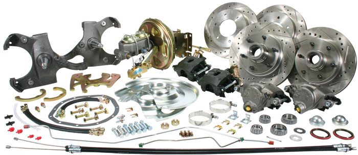 1963-1966 Complete Brake 6x5.5 6 Lug Kit