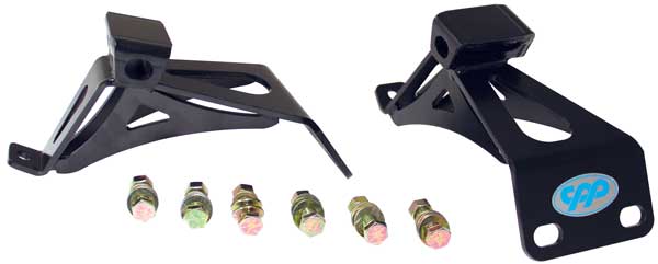 Sheetmetal Motor Mount Perches, Pair