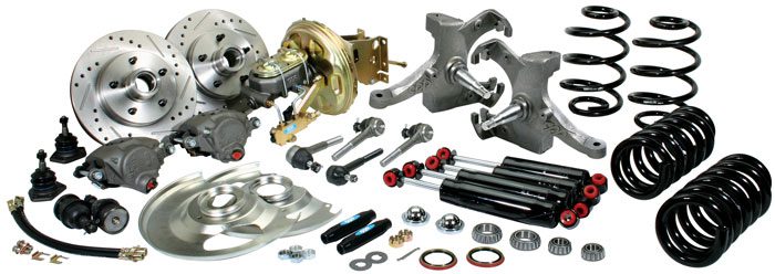 1967-1972 C10 Grand Slam Kit Drop Spindles 5x5 GM Truck