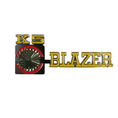 1975-1980 Fender Emblems for Chevrolet K5 Blazer, 4 Wheel Drive