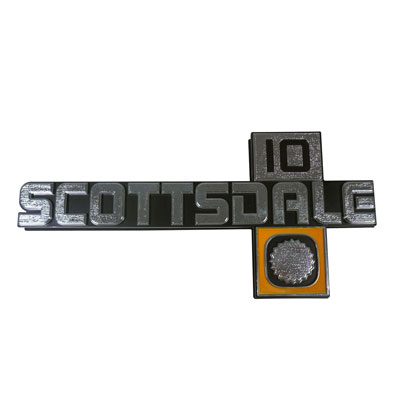 1981-1988 Fender Emblems for Chevrolet Scottsdale 10
