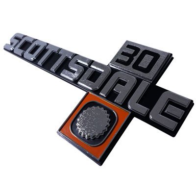 1981-1988 Fender Emblems for Chevrolet Scottsdale 30