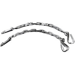 1954-1987 Tailgate Chains Stepside (Zinc) - GM Truck