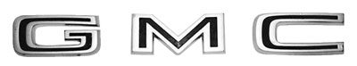 1969-1972 Tailgate Letters - GMC Truck