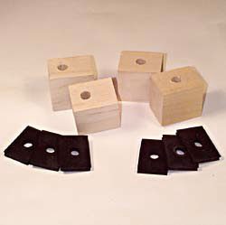1947-1953 Chevrolet & GMC Truck Bed Mount Block Kit - Longbed