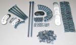 1955-1957 Complete Bed Bolt Kit (Polished) - GM Truck