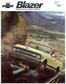 1969 Blazer Owner's Manual