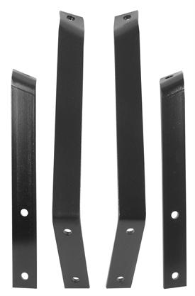 1960-1962 Rear Fleetside Bumper Bracket Set - GM Truck