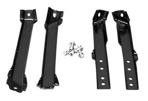 1963-1966 Rear Fleetside Bumper Brackets - GM Truck