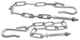 1947-1953 Tailgate Chains (Zinc) - GM Truck
