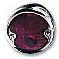 1954-1955 1st Series Chevrolet & GMC Tail Light Assembly, Polished Stainless with Blue Dot - GM Truck