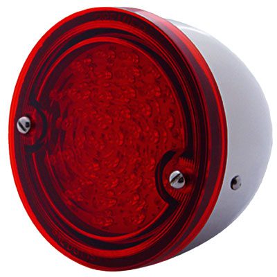 1960-1966 Chevrolet & GMC Stepside Tail Light Assembly, Polished Stainless, L.E.D. - GM Truck