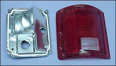 1973-1987 Chevrolet & GMC Fleetside Tail Light Assembly (Driver Side) - GM Truck
