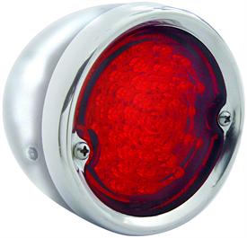 1955-1959 Stepside, L.E.D., Taillight Assembly Chrome - Chrome