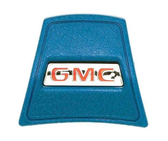 1969-1972 GMC Pickup Truck Medium Blue Horn Button