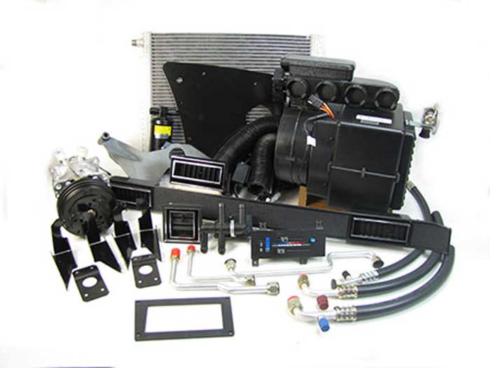 1981-87 Chevy Truck w/ Heater Only & Compressor on Driver Side