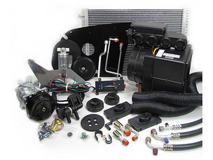 1981-87 Chevy Truck w/ Factory A/C & Compressor on Driver Side