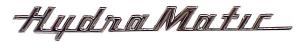 1957 Hydramatic door emblem - GM Truck