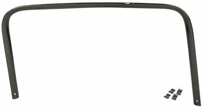 55-59 Left Hand, Driver Side Upper Door Frame Molding, Chrome