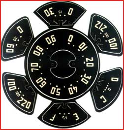 1950-1953 Gauge Refacing Kit - Chevy Truck