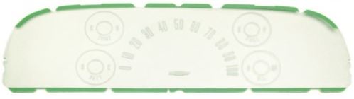 1960-1963 Trucks Instrument Bezel Lens With Lower Gauges Chevy-GM