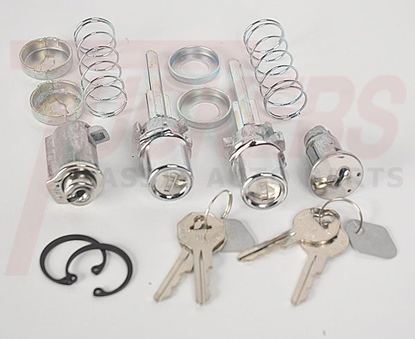 1960-1966 Lock Set (Doors/Ignition/Glovebox) - GM Truck