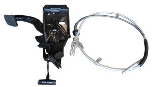 1967-1968 Chevy, GMC Complete Emergency Brake Assembly W/Cable.