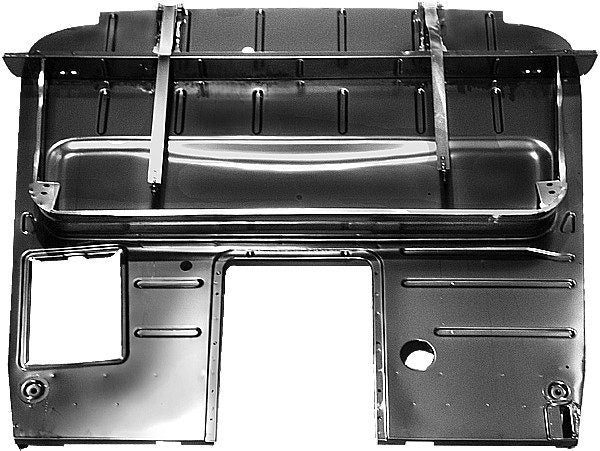 picture of 1947-1955 Floor Plan With Seat Frame GM Truck