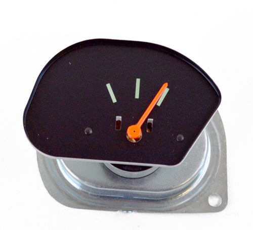 64-66 Fuel Gauge, fits clusters with idiot lights, non gauge dashes.