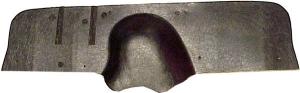 1955 2nd-1959 Firewall pad - deluxe ABS