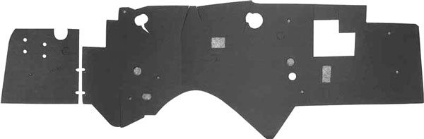 1960-1966 Firewall Pad Standard Cardboard - GM Truck