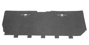 1960-1966 Chevrolet & GMC Truck Gas Tank Cover - Black