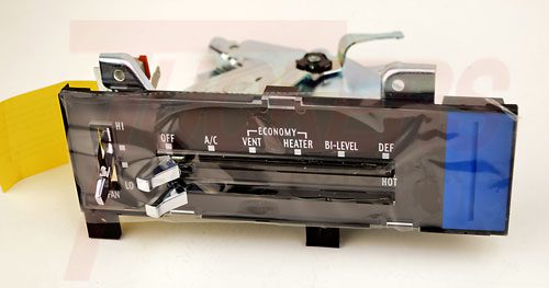 1974-1975 Heater Control Panel with Air Unit