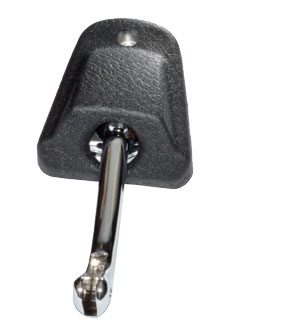 1969-1971 Standard Chrome and Black Interior Mirror Bracket