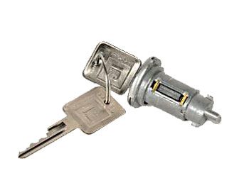 1978 Ignition Cylinder Standard without Slot with 2 Keys - GM Truck