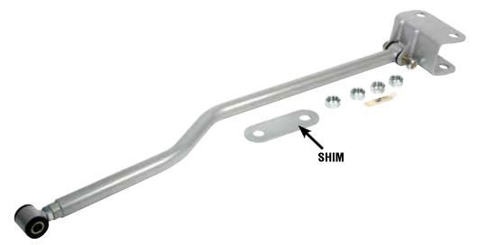 1963-1972 Adjustable Trac Bar Kit Deluxe (Bent)