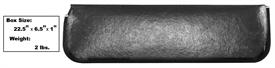 1960-1966 Sun Visor Pad Black - GM Truck