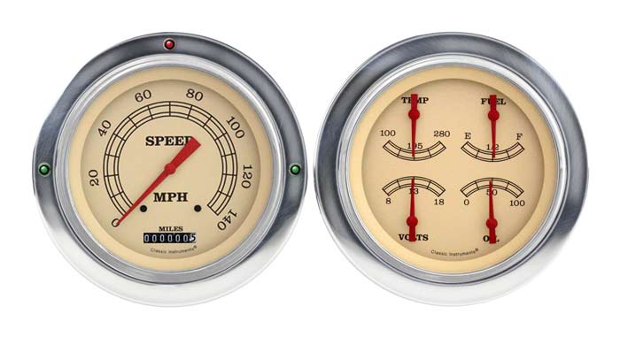 1954-1955 Vintage Chevy Truck Package Cluster