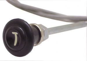 1955 2nd-1955 Throttle Cables Knob Black - GM Truck